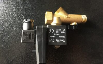 Additional air compressor installed at a pharmaceuticals company